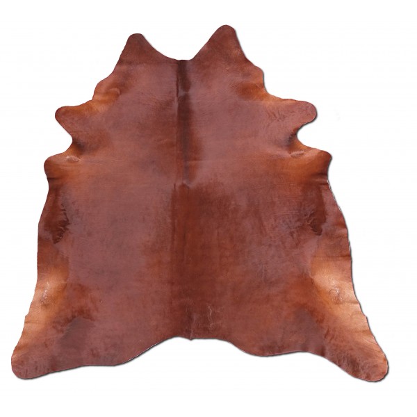 Peau de Vache Unicolore Marron Peau de Vache Unicolore Marron